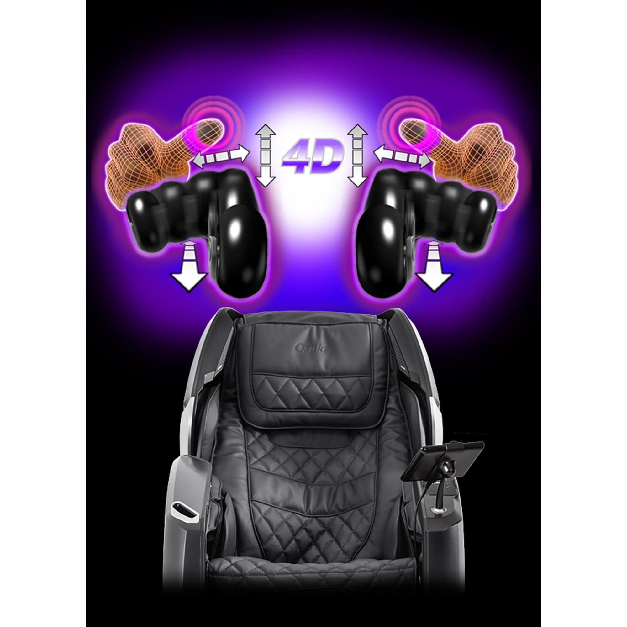Osaki 4D Pro Maestro LE Deluxe Zero Gravity Massage Chair in Black