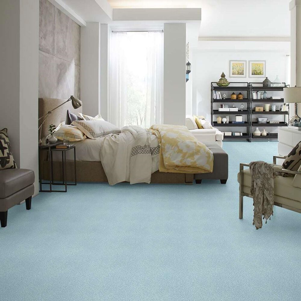 Shaw Find Your Comfort TT Blue Carpet in Winter Sky, , large