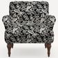 Rifle Paper Co Crafted by Cloth and Company Bristol Chair in Canopy Black/Cream, , large