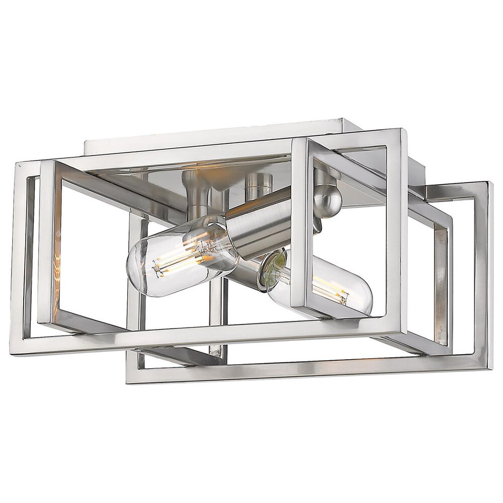 Golden Lighting Tribeca Flush Mount in Pewter, , large