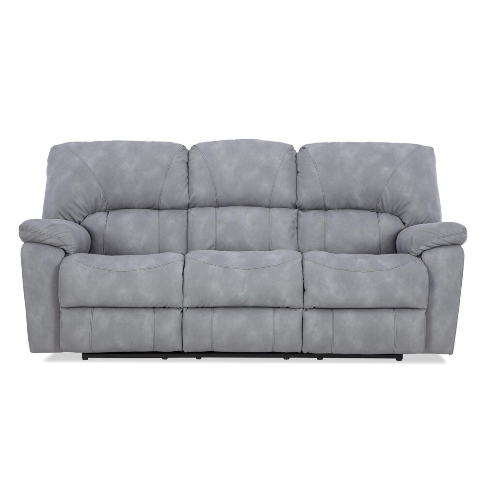 HomeStretch Reclining Sofa in Rhino Grey, , large