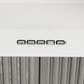 Cafe 30" Commercial Range Hood in Matte White, , large