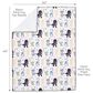 Lambs and Ivy Star Wars Classic Fleece Baby Crib Blanket in Gray, Green, White and Black, , large