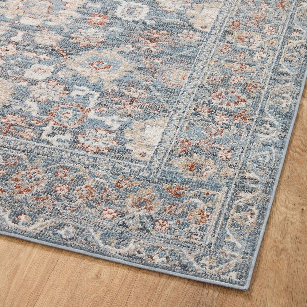 Loloi II Odette 11&#39;2&quot; x 15&#39;7&quot; Sky and Rust Area Rug, , large