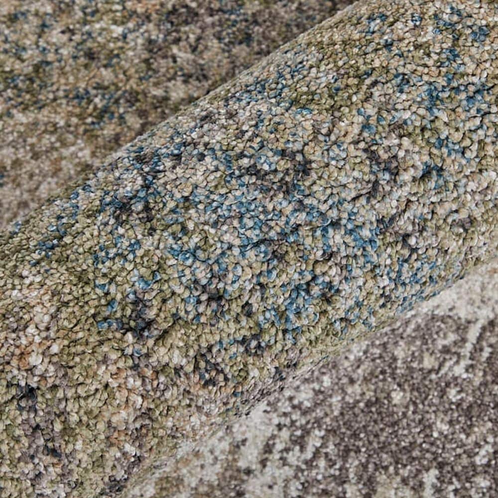 Feizy Rugs Skyview 9&#39; x 12&#39; Ivory and Green Area Rug, , large