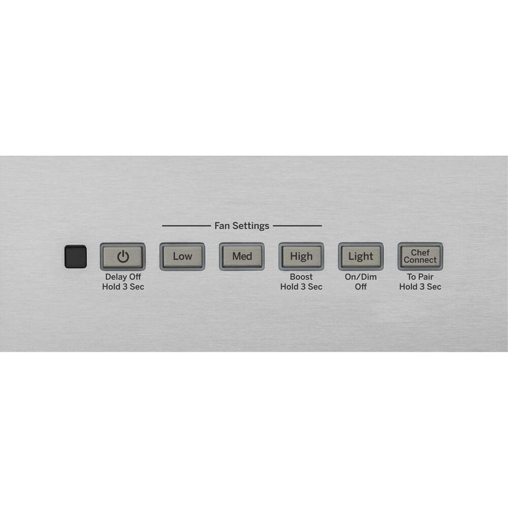 GE Profile 30 Designer Wall Mount Hood with Dimmable LED Lighting in Stainless Steel, , large