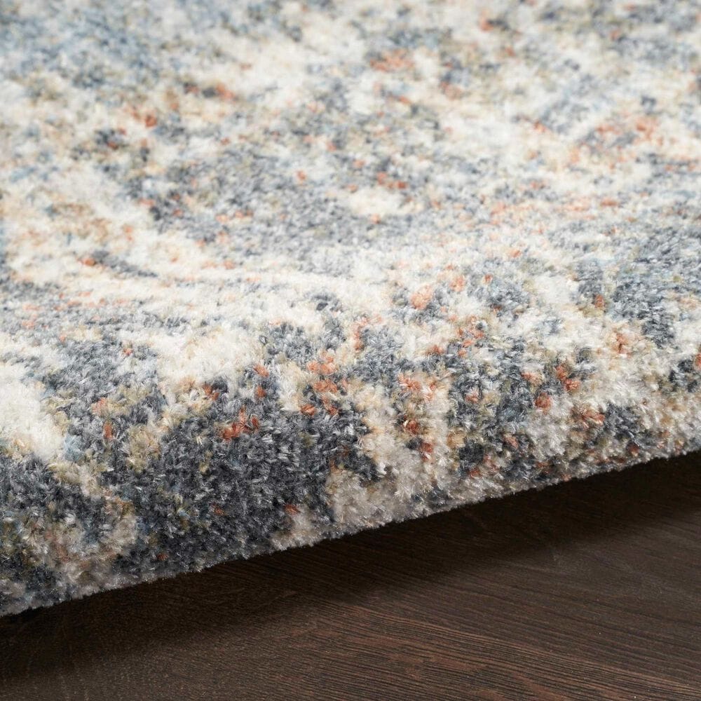 Nourison Astra Machine Washable Abstract 9&#39; x 12&#39; Multicolor Area Rug, , large