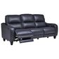 Ashley Mercomatic Power Reclining Sofa with Adjustable Headrest in Ocean, , large