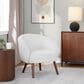 Lumisource Ashland Lounge Chair in Cream, , large