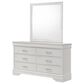 Crown Mark Amalia 5-Piece King Bedroom Set in White, , large