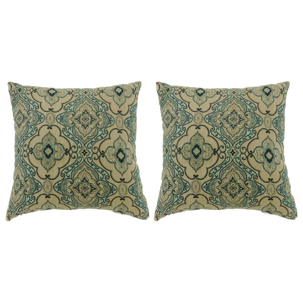 Furniture of America Abbott 18" Throw Pillow (Set of 2), , large