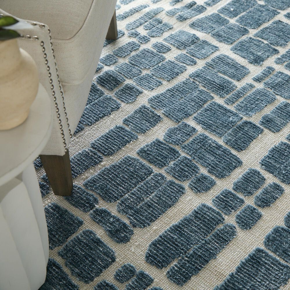 Feizy Colton Blue 9&#39;6&quot; x 13&#39;6&quot; Area Rug, , large