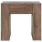 Classic Home Bristol End Table in Cafe Brown, , large