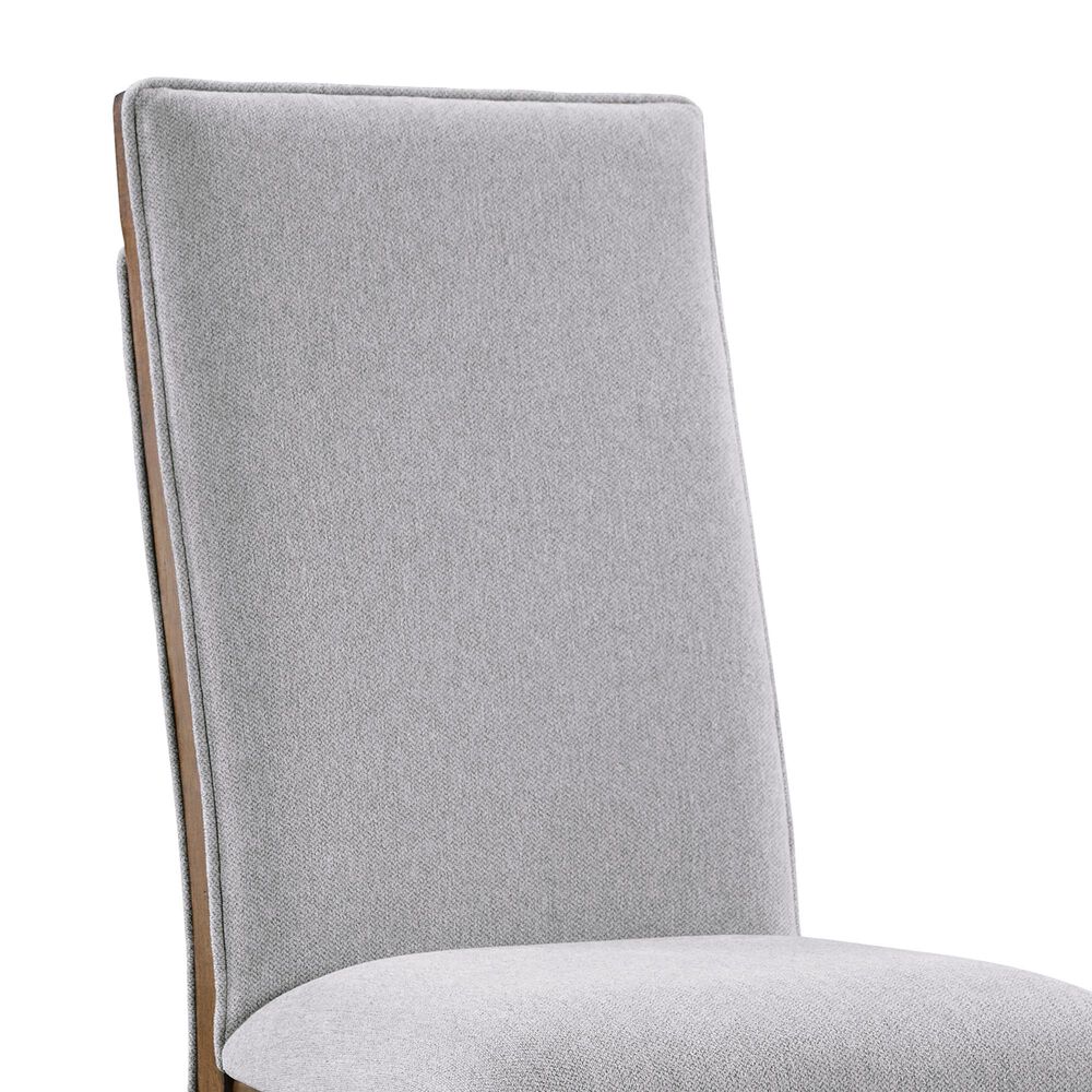 Ashley Lyncott Side Chair in Medium Brown, , large