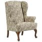 Best Home Furnishings Isadore Queen Anne Wing Back Chair in Lawn, , large