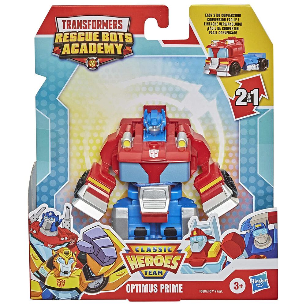 Playskool Heroes Transformers Rescue Bots Academy- Optimus Prime, , large