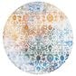 Safavieh Aria 6"6" Round Grey and Green Area Rug, , large