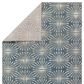Jaipur Polaris Calvary 2" x 3" Rainy Day, Doeskin, Stormy Weather and Chinois Green Indoor/Outdoor Area Rug, , large