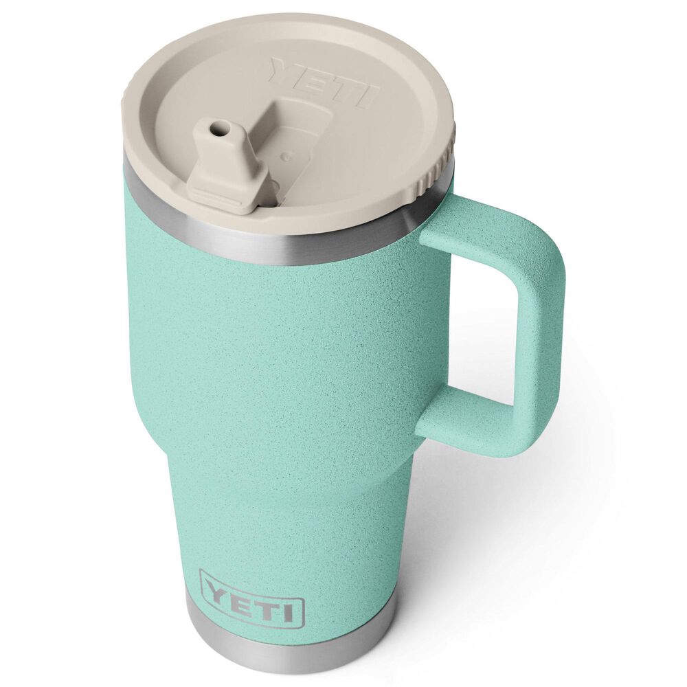 YETI Rambler 30 Oz Travel Straw Mug in Sea Stone, , large