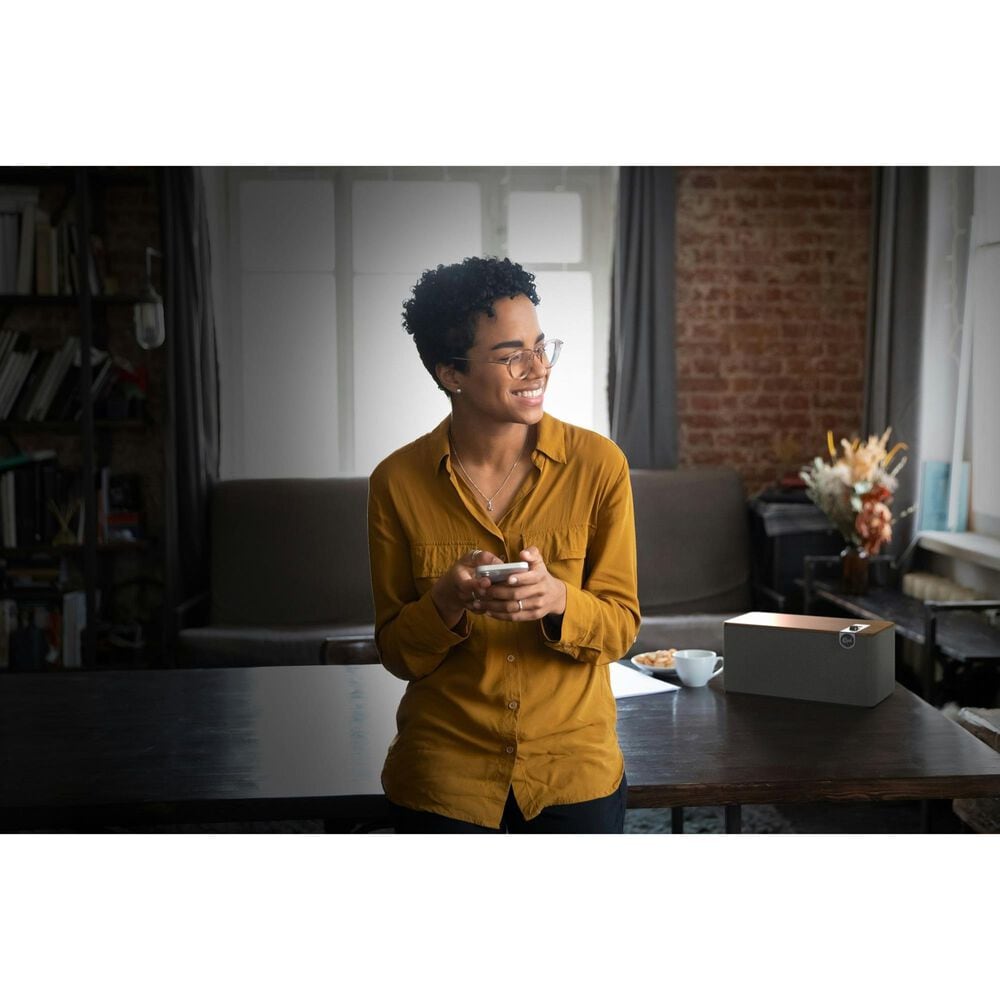 Klipsch The Three Plus Premium Bluetooth Speaker in Walnut, , large