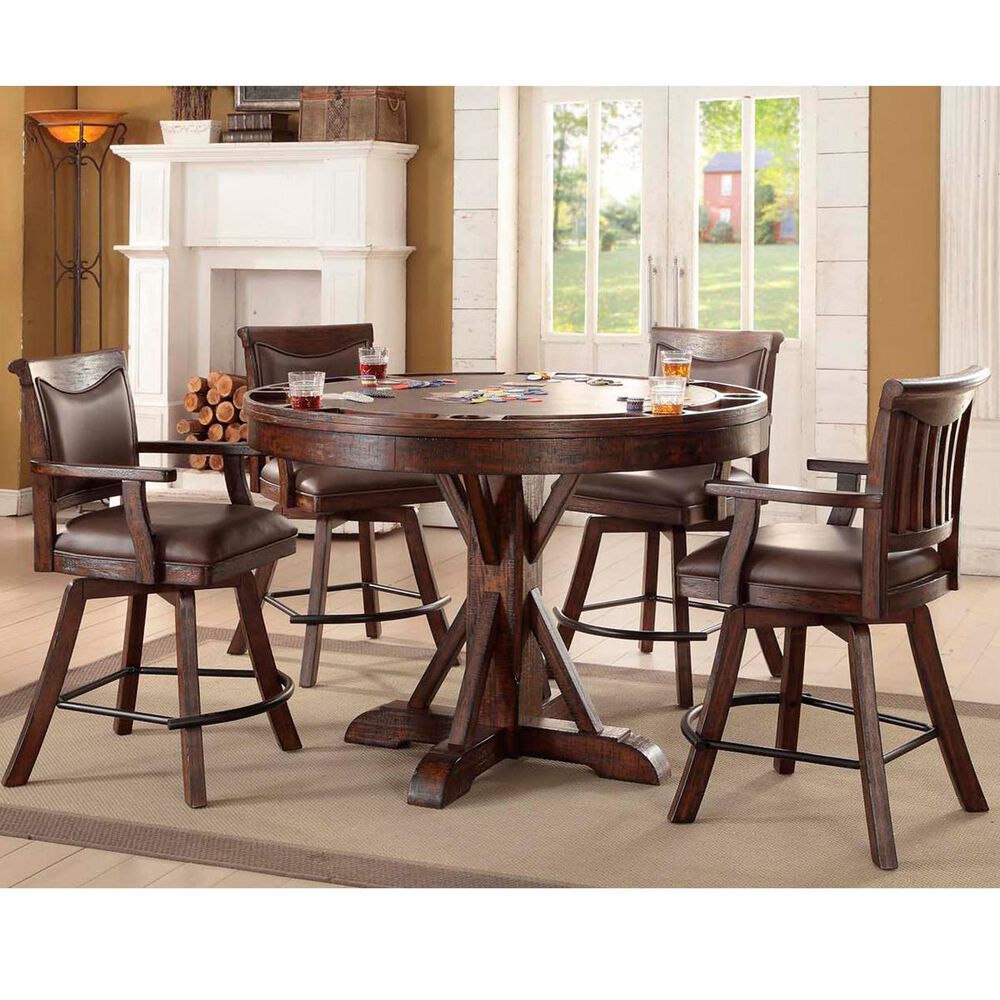 Radius Gettysburg 5-Piece Game Table Set, , large