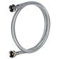 Starfrit 2-Pack 5" Braided Washing Machine Hoses in Stainless Steel, , large