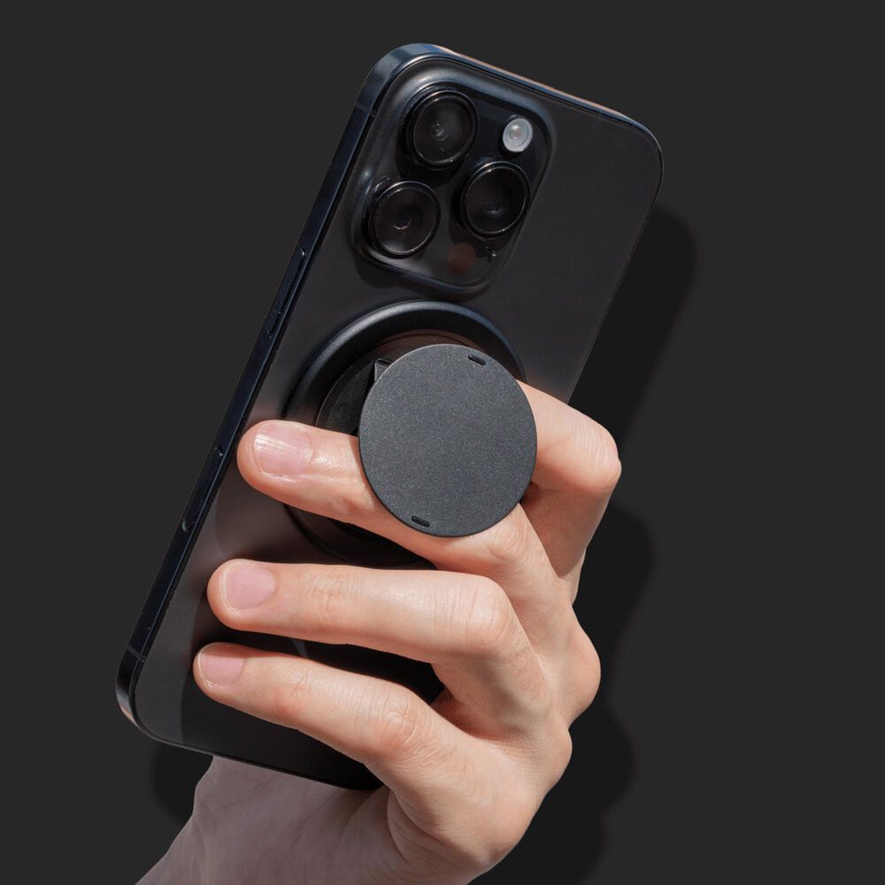 ohsnap! Magnetic Grip and Stand with MagSafe in Boring Black, , large