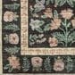 Rifle Paper Co. x Loloi Eden Mughal Garden 2"6" x 9"6" Black Runner, , large