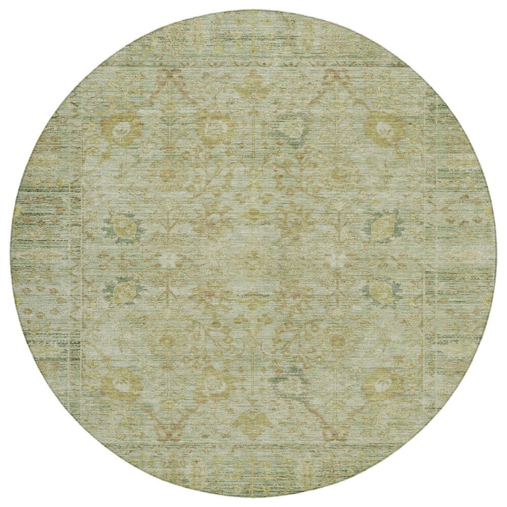 Dalyn Rug Company Solace SL9 8" Round Sage Area Rug, , large