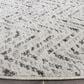 Safavieh Adirondack ADR104N-6R 6" x 6" Ivory/Charcoal Round Rug, , large