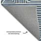 Dalyn Rug Company The Reserve TR14 Navy 2"3" x 7"6" Indoor/Outdoor Runner, , large