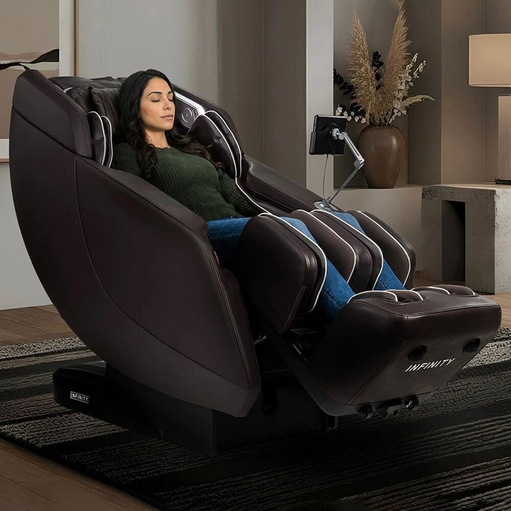 Infinity Massage Chairs Celebrity Elite 4D Massage Chair in Dark Brown, , large
