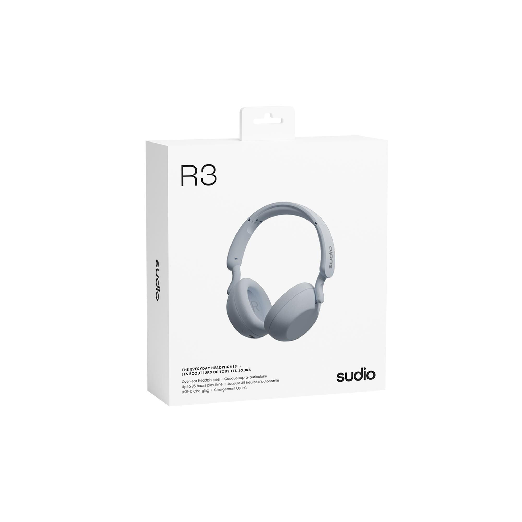 sudio R3 ワイヤレスヘッドホン ライトブルー Sudio R3 True Wireless Headphones in Blue