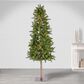 The Gerson Company 7" Alpine Pre-Lit Artificial Christmas Tree in Green, , large