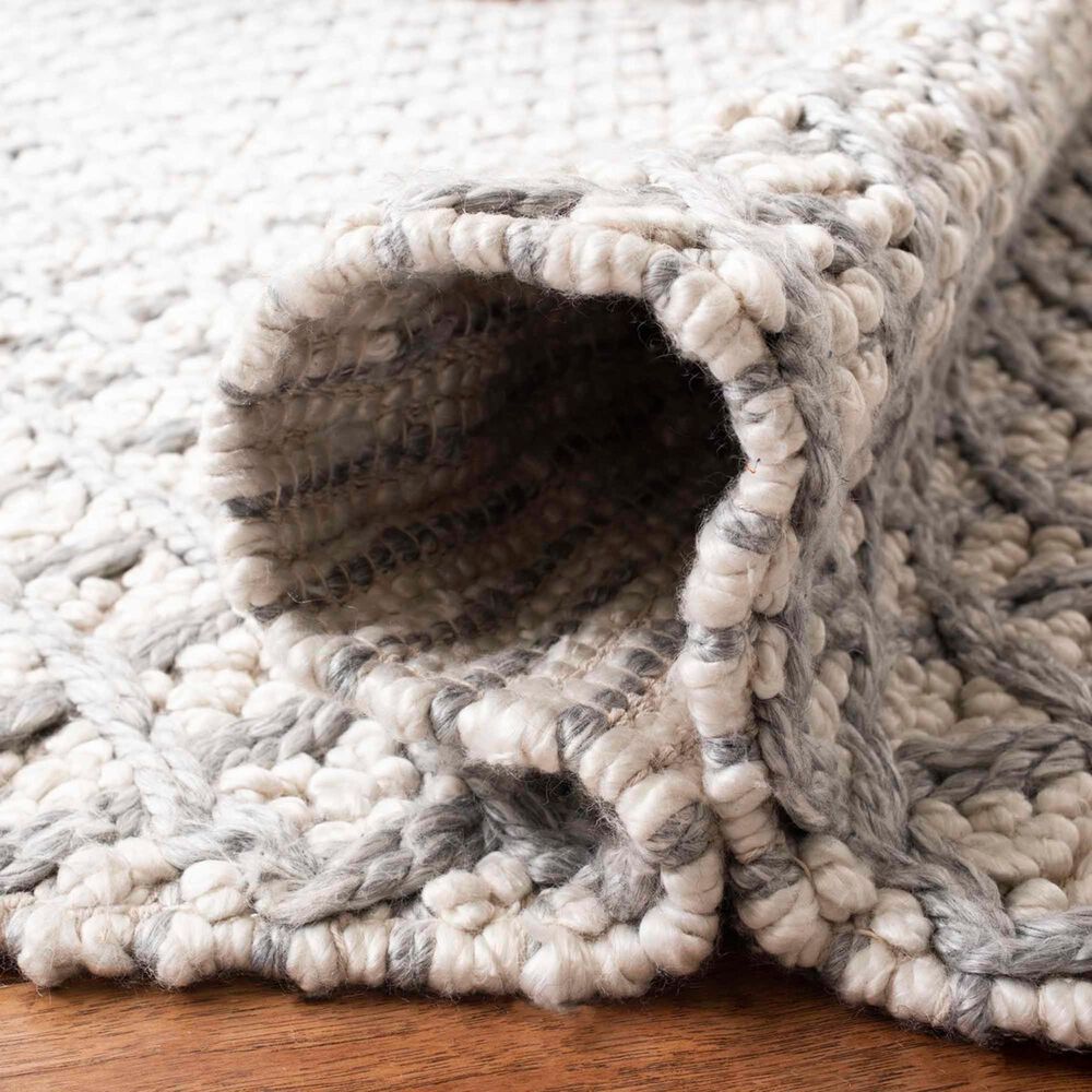 Safavieh Natura NAT404G 2&#39;3&quot; x 8&#39; Silver and Ivory Runner, , large
