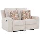 Ashley Danum Manual Reclining Loveseat in Stone, , large