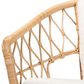 Baxton Studio Feya Rattan Arm Chair in White, , large