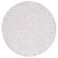 Safavieh Marrakesh MRK514 6"7" Round Ivory and Grey Area Rug, , large