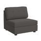 Mayberry Hill Options One 3-Piece Stationary Symmetrical Sectional in Ash, , large