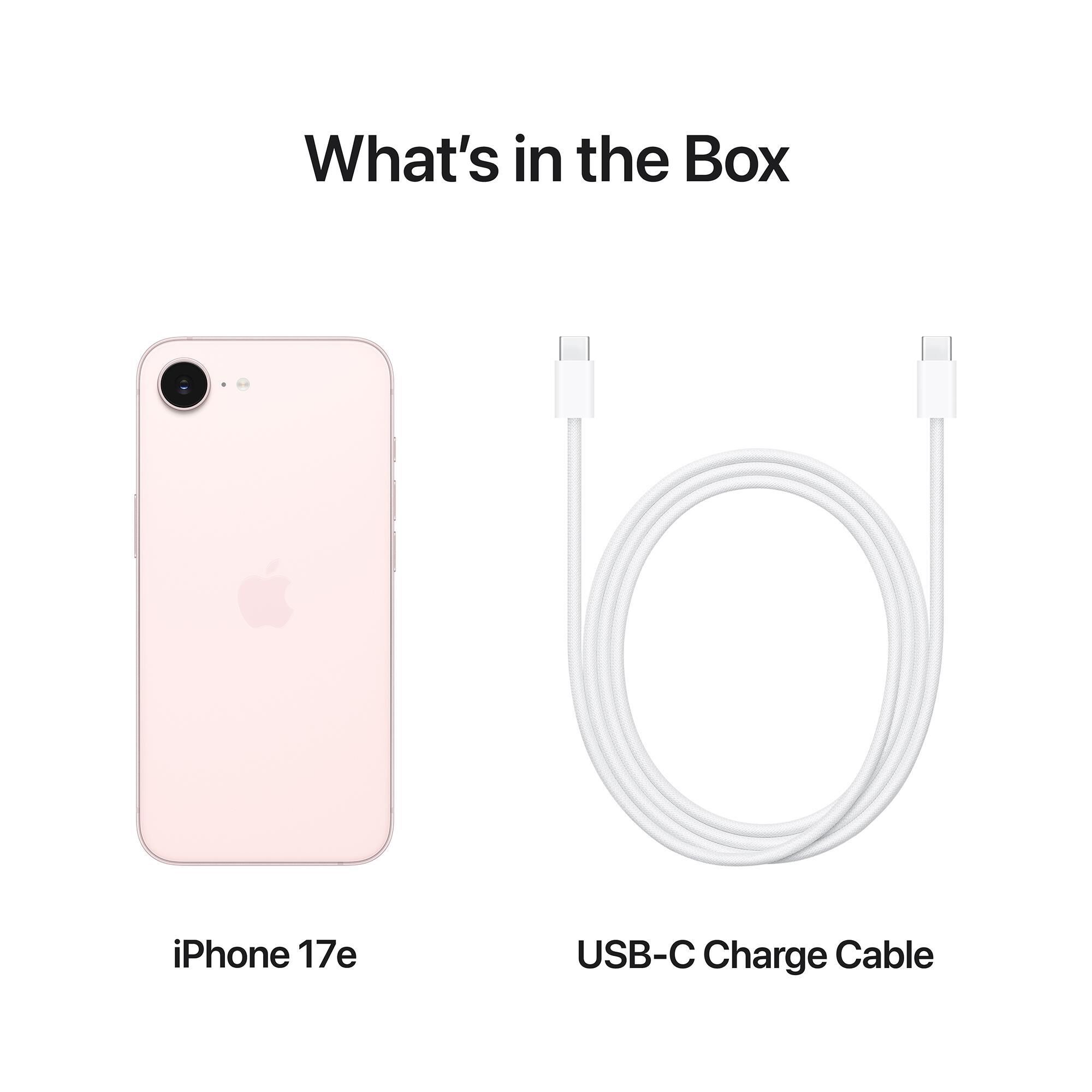 Apple iPhone 17e 256GB ピンク Apple iPhone 17e 256GB in Soft Pink with A19 Chip | Abt