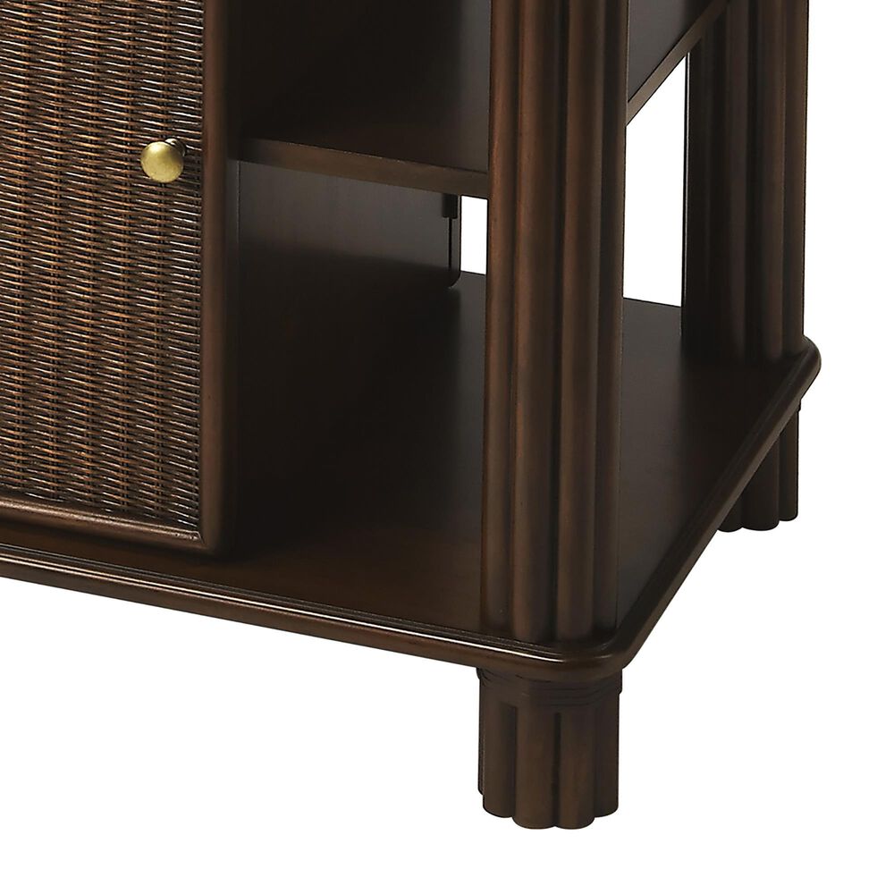 Butler Falmouth Kitchen Island in Dark Brown, , large