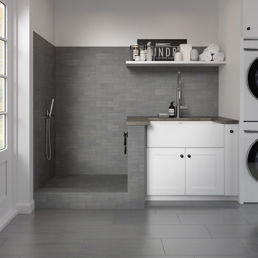 Emser Prodigy Mill 12&quot; x 24&quot; Polished Porcelain Tile, , large