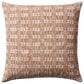 Loloi Bryn 22" Square Throw Pillow in Rust, , large