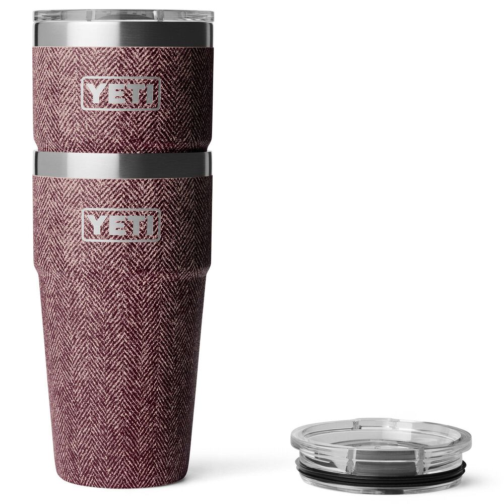 YETI Rambler 20 Oz Stackable Cup with MagSlider Lid in Riverhead Red, , large