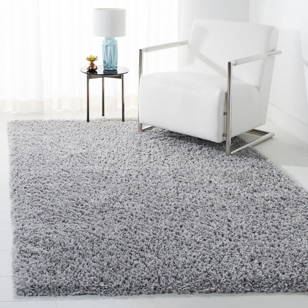 Safavieh August Shag AUG200G 9&#39; x 12&#39; Silver Area Rug, , large