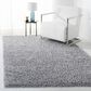 Safavieh August Shag AUG200G 9" x 12" Silver Area Rug, , large