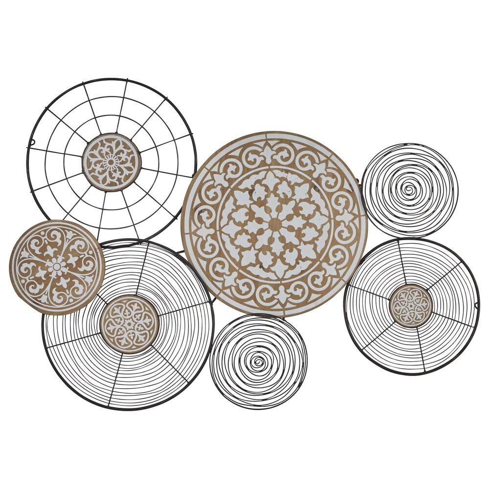 Maple and Jade Eclectic Metal Wall Decor, , large