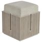 Universal Furniture Carmen Bunching Stool in White Oak, , large