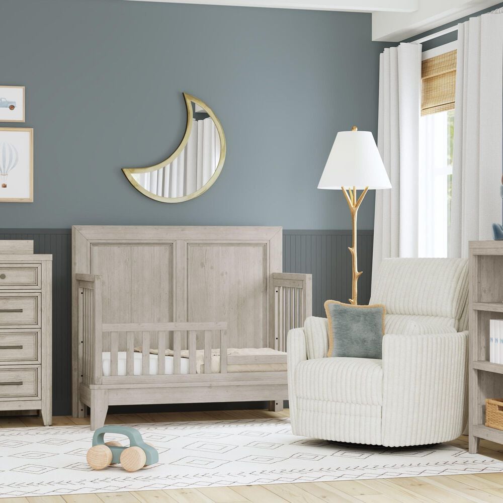 Eastern Shore Carlson 4-In-1 Convertible Crib in Washed Linen, , large