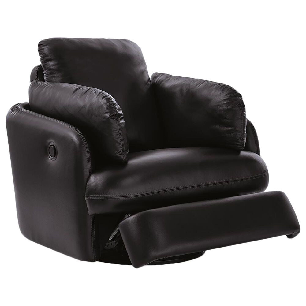 Ashley ModMax II Manual Swivel Glider Recliner in Black, , large